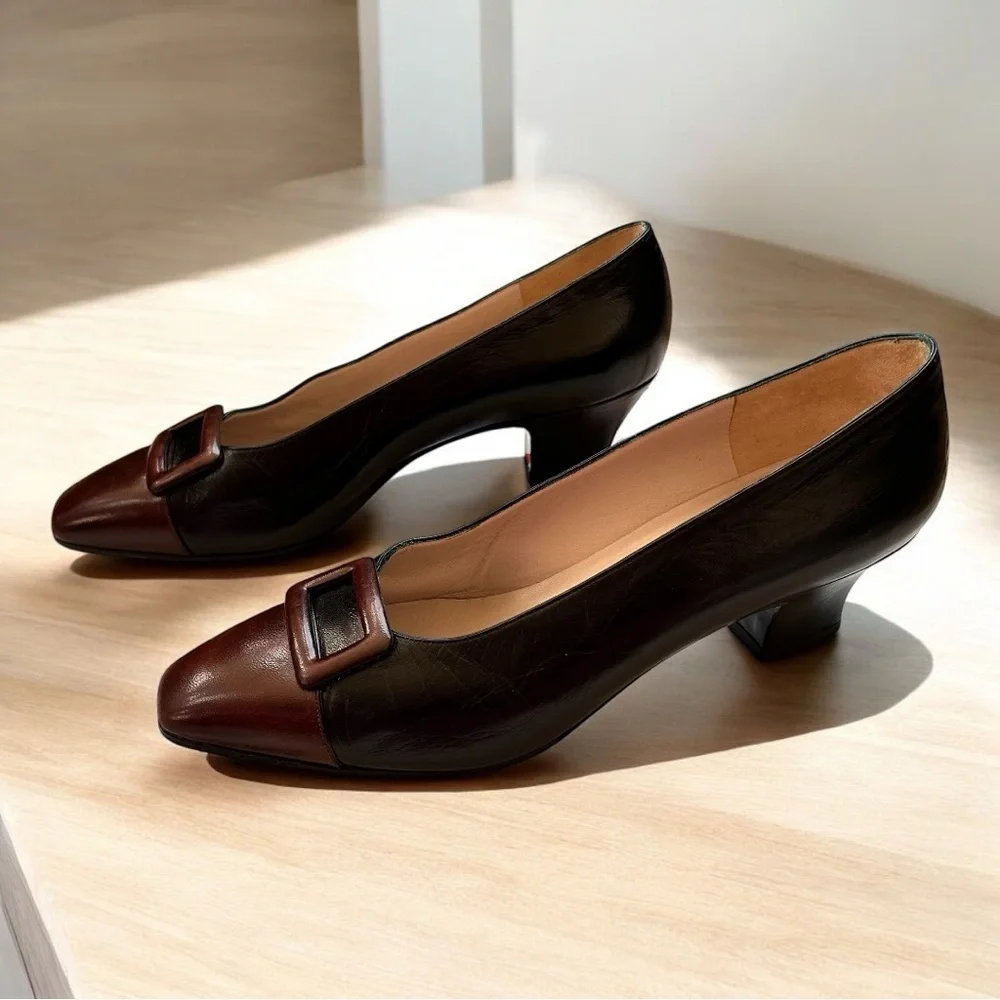 CHANEL black pumps heels - Picture 3 of 12